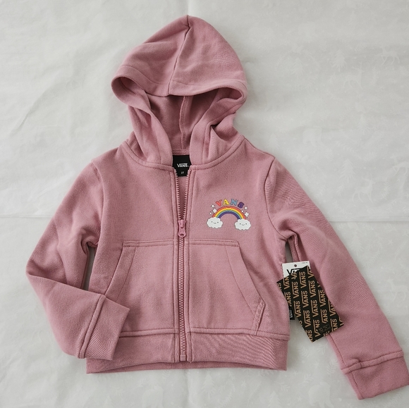 Vans zip up hooded shirts & tops Clearance